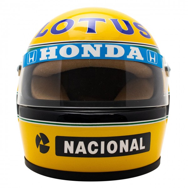 Ayrton Senna Helmet 1987 Scale 1:2