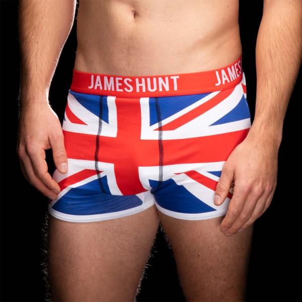 James Hunt Boxer shorts Union Jack Double Pack