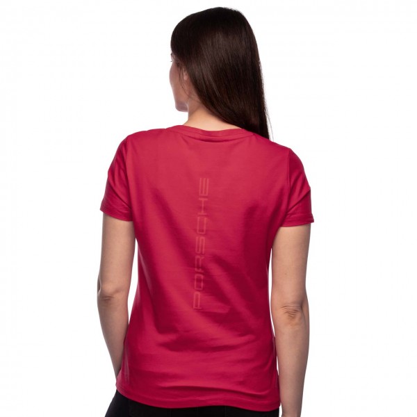 Porsche Motorsport T-Shirt pour dames rouge