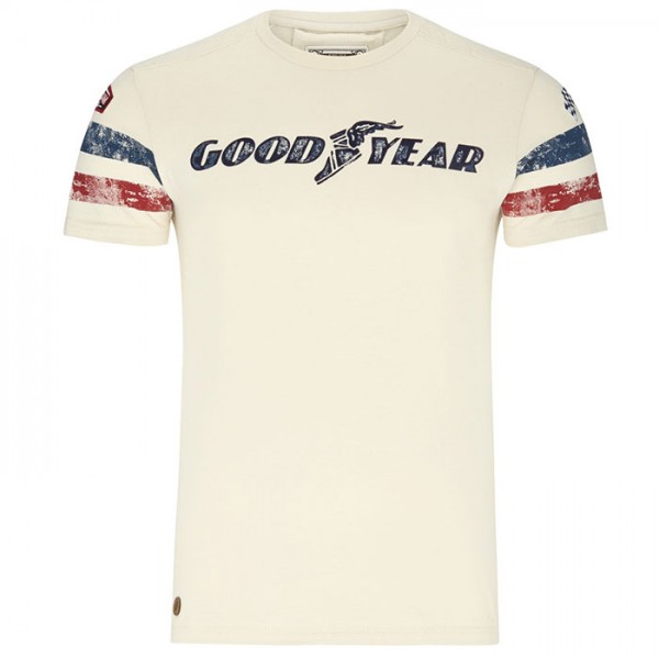 Goodyear T-Shirt Grand Bend Vintage sand