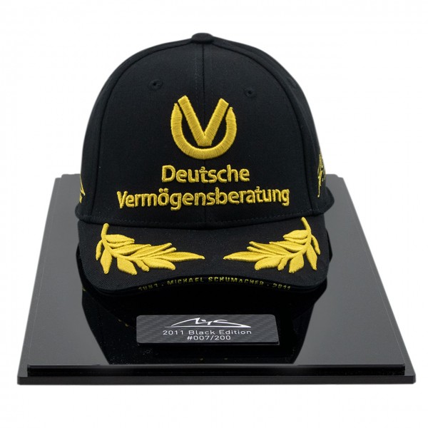 Michael Schumacher Personal Cap 20 ans de Formule 1 Édition noire