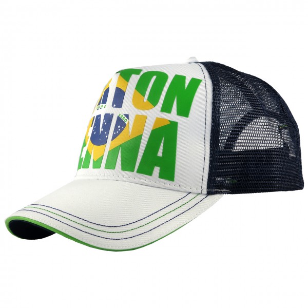 Ayrton Senna Cap Brazil Blue