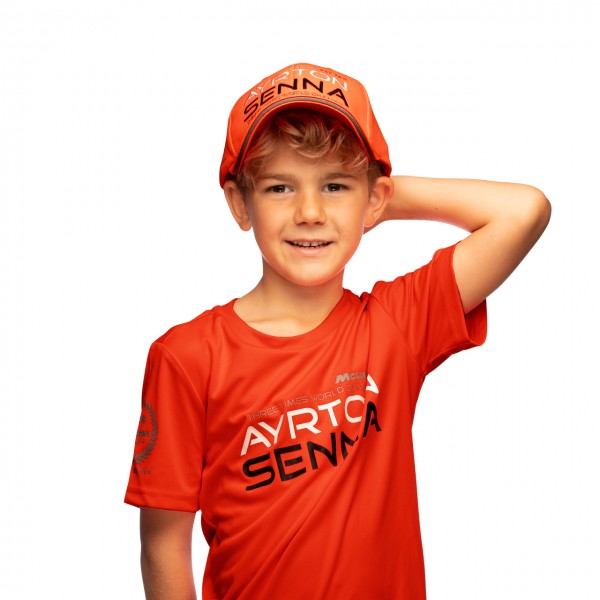 Ayrton Senna T-Shirt McLaren Kids