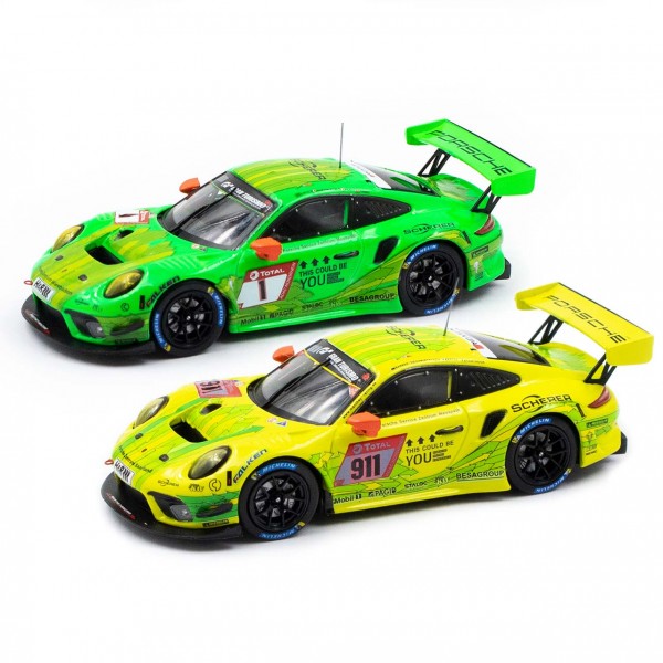 Set Manthey-Racing 2019 24h Race Nürburgring #911 & #1 1/43