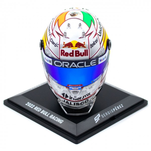 Sergio Pérez miniature helmet Formula 1 Japan GP 2022 1/4