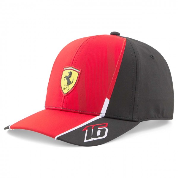 Scuderia Ferrari Cap Leclerc red