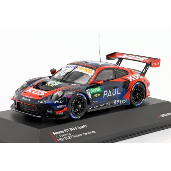 Porsche 911 GT3 R #24 Vainqueur du Norisring DTM 2022 KÜS Team75 T. Preining 1:43