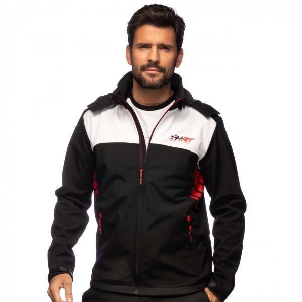 HRT Softshell jacket Racing black