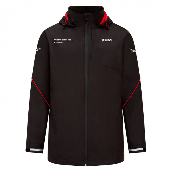 Porsche Motorsport Regenjacke schwarz