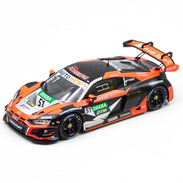 Audi R8 LMS GT3 Nico Müller #51 Team Rosberg Ganador Portimão 2 DTM 2022 1/43