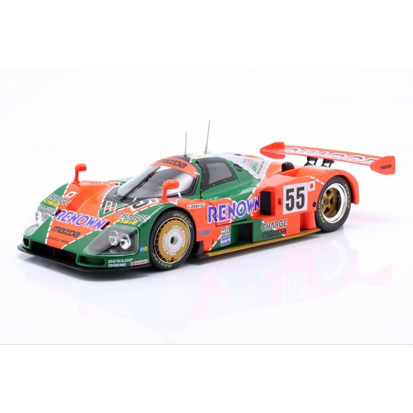 Mazda 787B #55 Ganador de las 24h LeMans 1991 Weidler, Herbert, Gachot 1/18