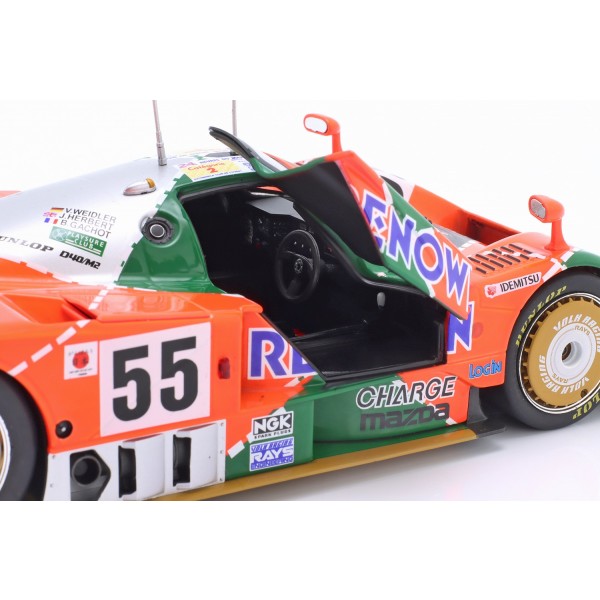 Mazda 787B #55 Ganador de las 24h LeMans 1991 Weidler, Herbert, Gachot 1/18