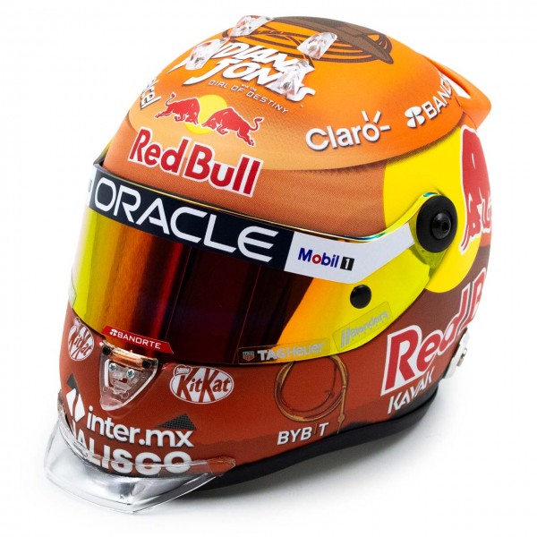 Sergio Pérez casque miniature Disney Formule 1 GP du Canada 2023 1/2