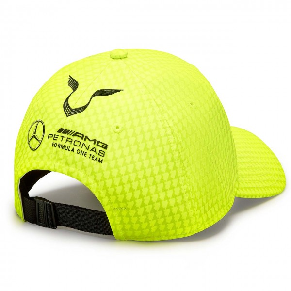 Mercedes-AMG Petronas Lewis Hamilton Gorra amarillo