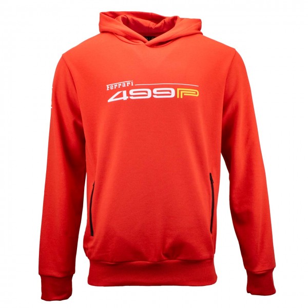 Ferrari Hypercar 499P Logo Hoodie red