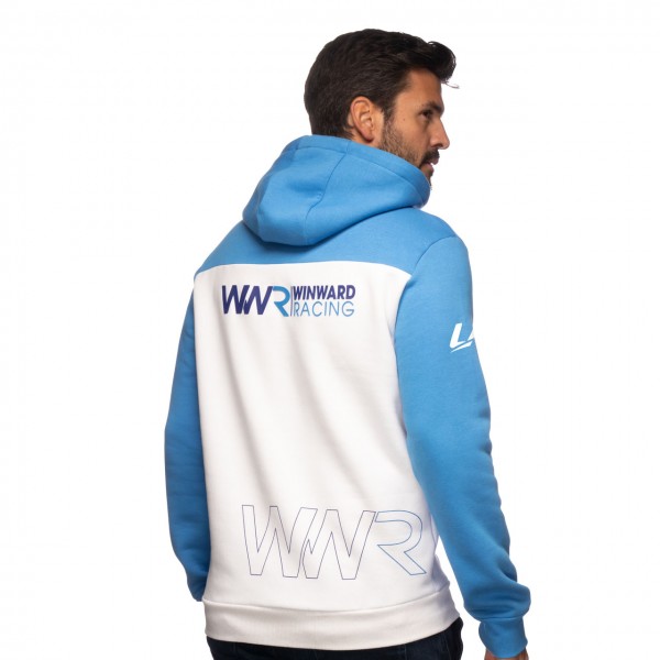 WINWARD Racing Kapuzenpullover Lucas Auer blau/weiß