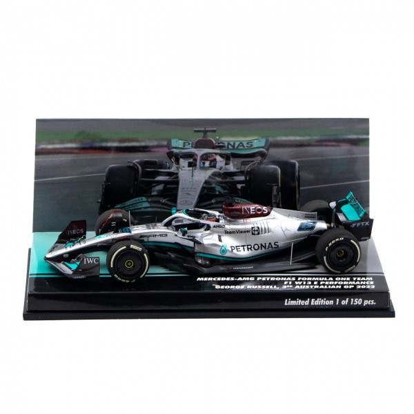 George Russell Mercedes AMG Petronas W13 Formel 1 Australien GP 2022 1:43