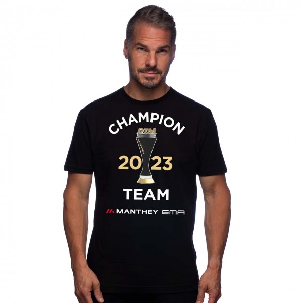 DTM Camiseta Team Champion 2023 Manthey negro