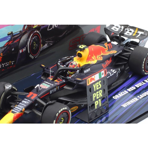 Sergio Pérez Oracle Red Bull Racing RB19 Winner Saudi Arabia GP 2023  Limited Edition 1/43