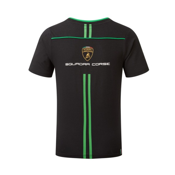 Lamborghini Team Niños Camiseta negro