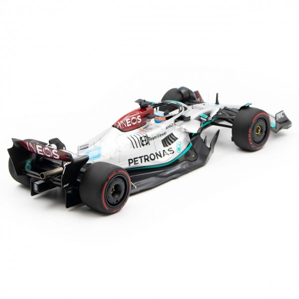 George Russell Mercedes AMG Petronas W13 Sieger Brasilien GP 2022 1:18