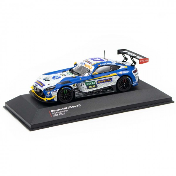 Mercedes AMG GT3 Evo David Schumacher #27 Winward Racing DTM 2022 1:43