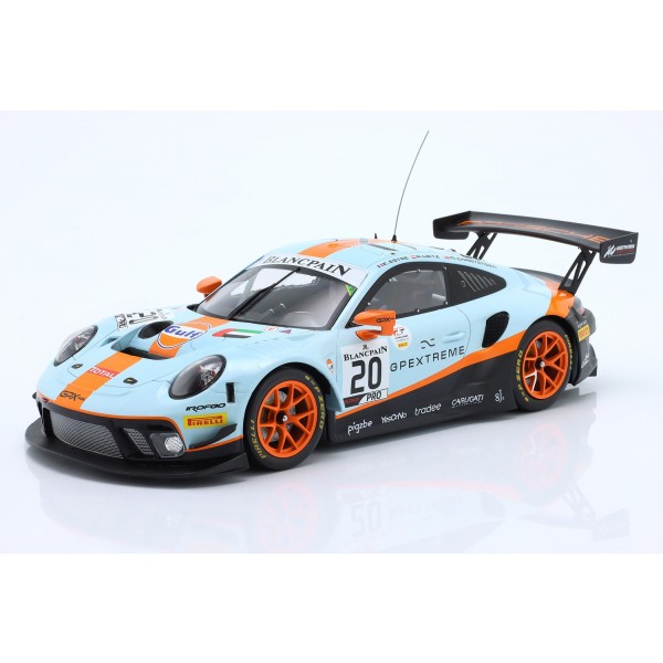 Porsche 911 GT3 R #20 Ganador 24h Spa 2019 Christensen, Lietz, Estre 1/18