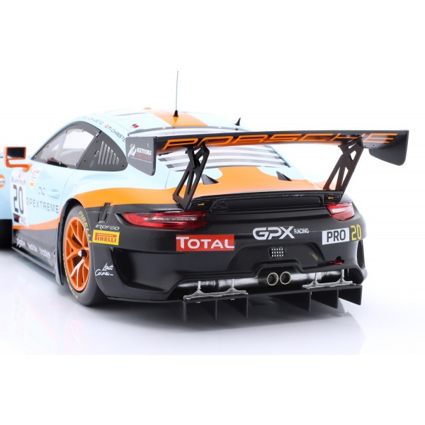 Porsche 911 GT3 R #20 Vainqueur 24h Spa 2019 Christensen, Lietz, Estre 1/18