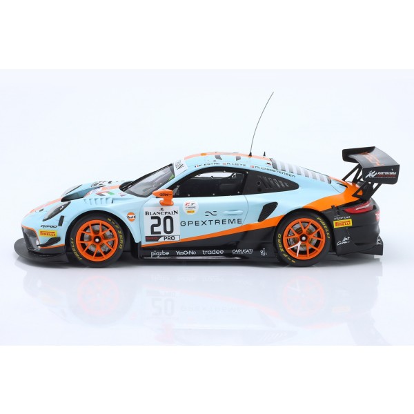 Porsche 911 GT3 R #20 Vainqueur 24h Spa 2019 Christensen, Lietz, Estre 1/18