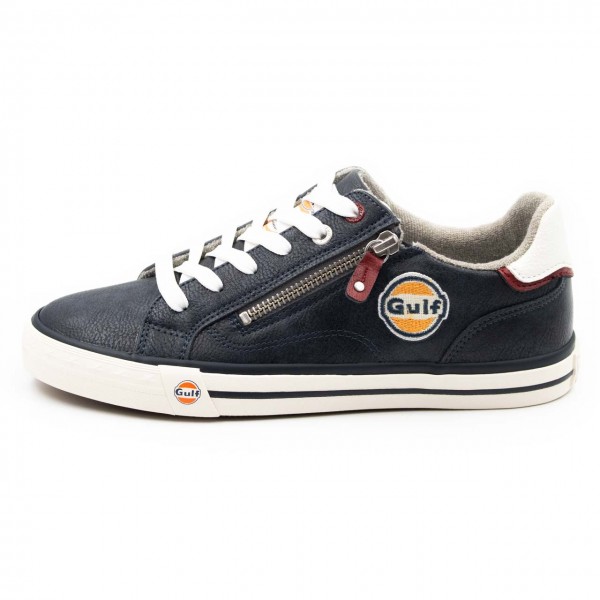 Gulf Sneaker Zip Lady indigo