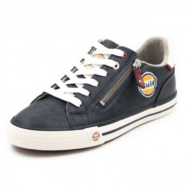 Gulf Sneaker Zip Lady indigo