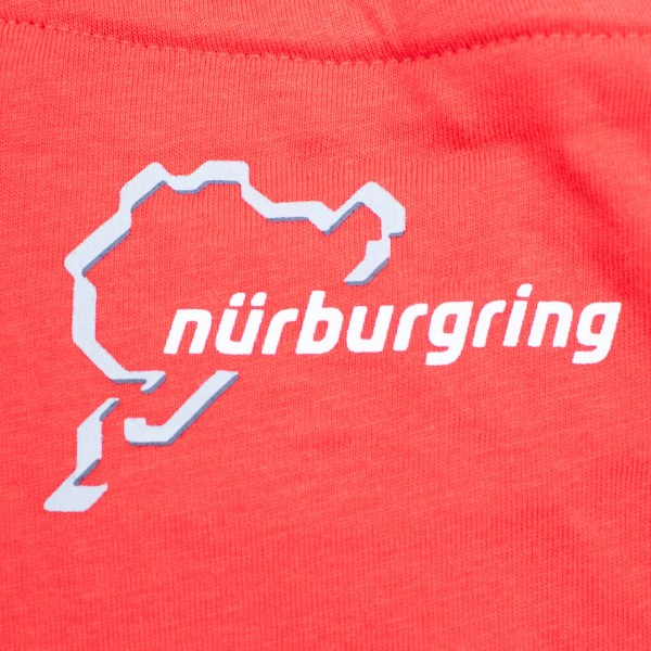 Nürburgring Maglietta per bambini Racetrack rosso