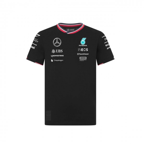 Mercedes-AMG Petronas Team Maglietta per bambini nero