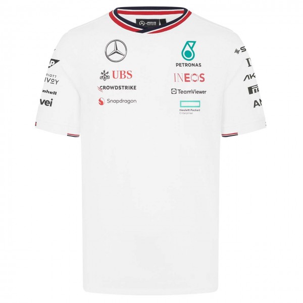 Mercedes-AMG Petronas Team Camiseta blanco