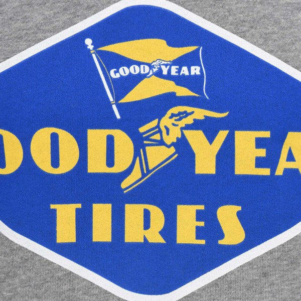 Goodyear Sudadera con capucha San Jose gris