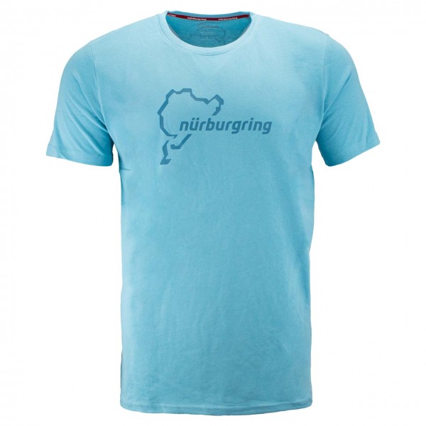 Nürburgring T-Shirt Logo bleu