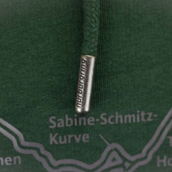 Nürburgring Hoodie Racetrack green