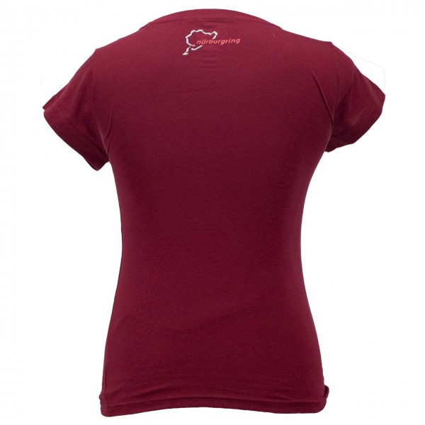 Nürburgring Ladies T-Shirt Racetrack red