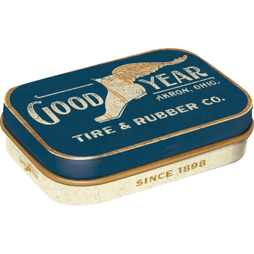 Pillbox Goodyear - Wing Foot Logo 1901