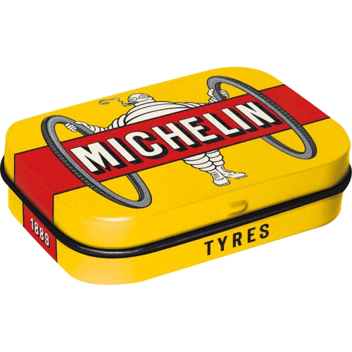 Pillbox Michelin - Tyres Bibendum yellow