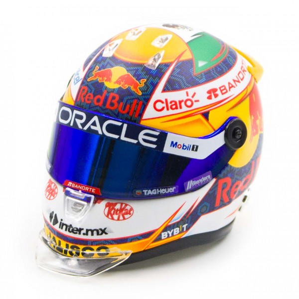 Sergio Pérez casque miniature Formule 1 2024 1/4