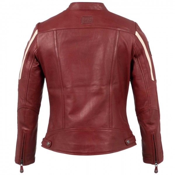 24h Race Le Mans Ladies Leather jacket red