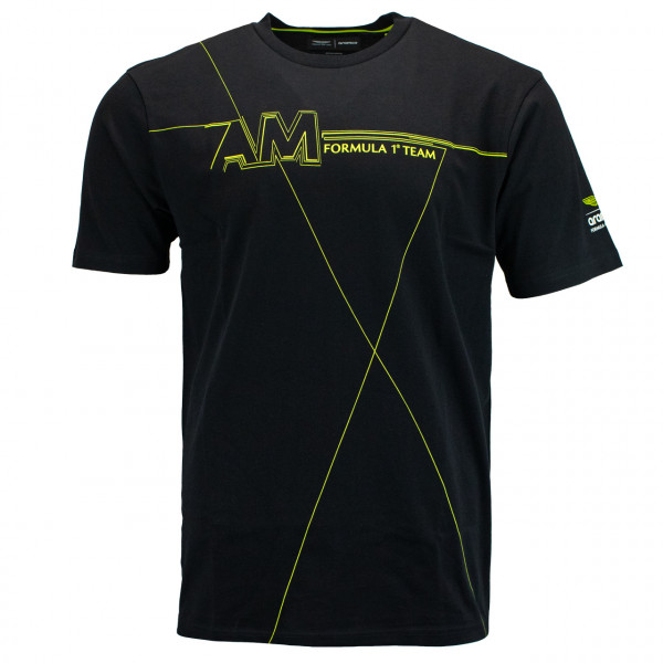 Aston Martin F1 Camiseta Lifestyle negro