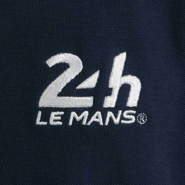 24h-Rennen Le Mans Poloshirt blau