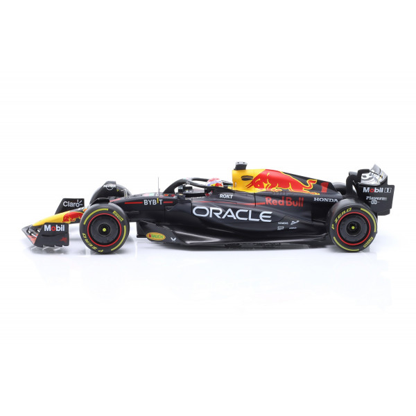 Max Verstappen Red Bull RB19 #1 Champion du monde de Formule 1 2023 1/18