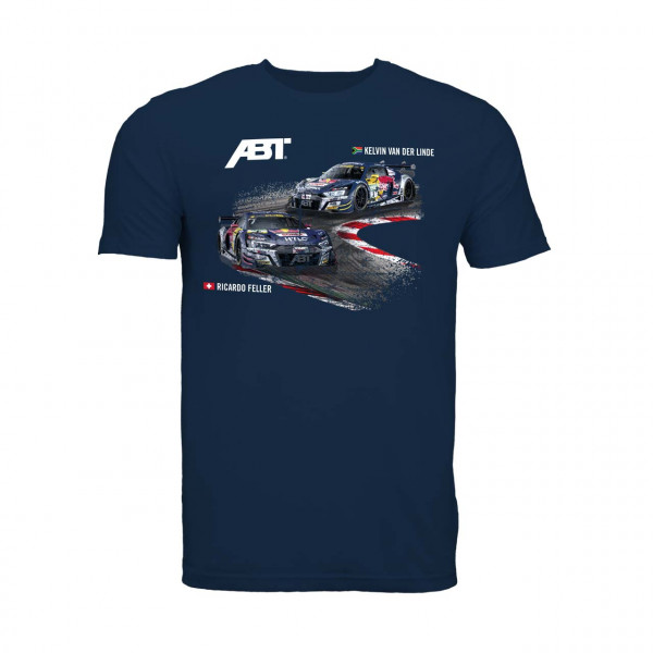 Team ABT Sportsline Kinder T-Shirt blau