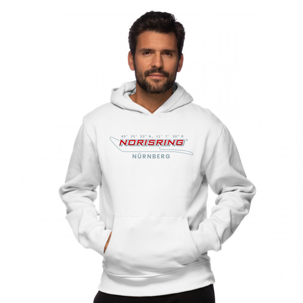 Norisring Felpa con cappuccio Logo bianco