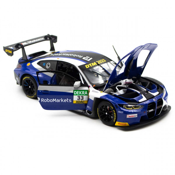 BMW M4 GT3 Schubert Motorsport René Rast #33 DTM 2023 1:18