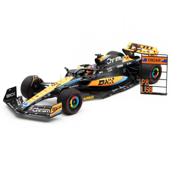 Oscar Piastri McLaren F1 Team MCL60 Formel 1 Australien GP 2023 1:18