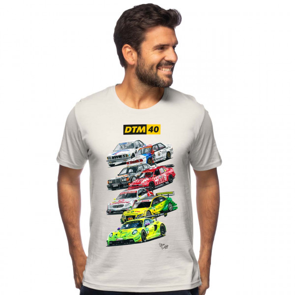 DTM Camiseta 40 años Champions blancas